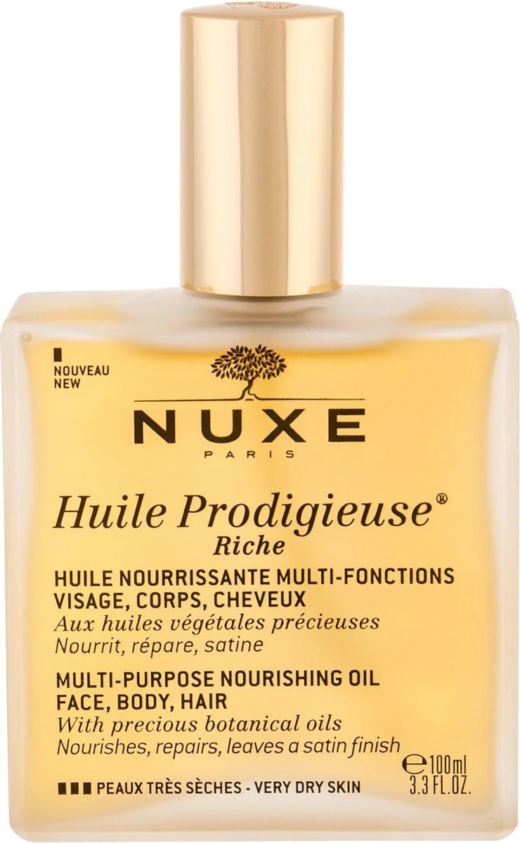 Nuxe Huile Prodigieuse Riche Dry Oil Droogolie - 100 Ml 3 Nuxe Huile Prodigieuse Riche Dry Oil Droogolie - 100 Ml