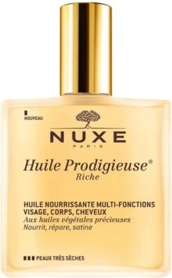Nuxe Huile Prodigieuse Riche Dry Oil Droogolie - 100 Ml 31 Nuxe Huile Prodigieuse Riche Dry Oil Droogolie - 100 Ml -Verzorgingsproducten 743x1200 1
