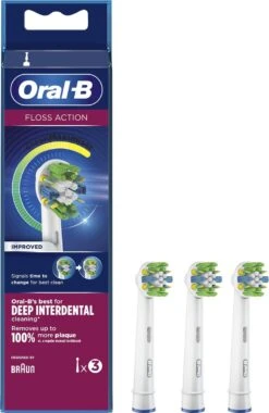 Oral B Oral-B Opzetborstels FlossAction 3 Stuks -Verzorgingsproducten 780x1200 1