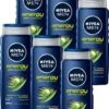 NIVEA MEN Energy - 6x 500 Ml - Voordeelverpakking - Douchegel -Verzorgingsproducten 794x1200