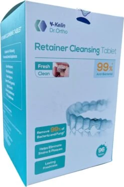 Dr. Ortho Reinigingstabletten 96 Stuks - Bitje - Tanden - Beugel - Kunstgebit - Voordeelverpakking -Verzorgingsproducten 798x1200 1