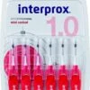 3x Interprox Ragers Mini Conical 1.0 Rood Blister à 6 Ragers -Verzorgingsproducten 804x1200 5