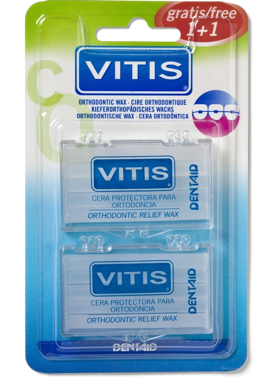 Vitis Orthodontic Wax 2 Stuks 5 Vitis Orthodontic Wax 2 Stuks - Afbeelding 3