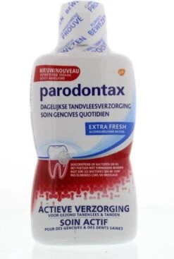 Parodontax Daily Care - Mondwater - Extra Fresh - Voor Gezond Tandvlees - 500 Ml -Verzorgingsproducten 807x1200 1