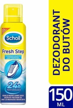 Scholl Fresh Step Voetspray - Voet Deodorant - 150 Ml -Verzorgingsproducten 808x1200 1