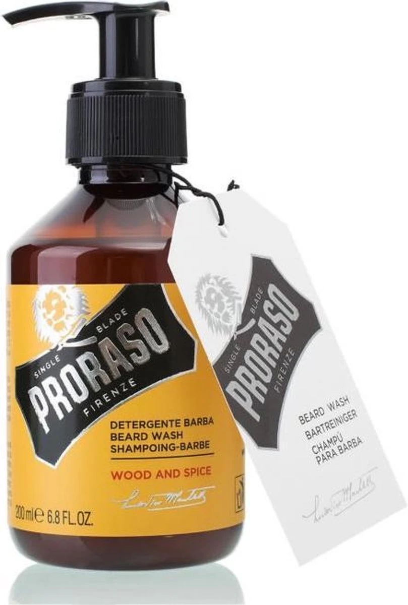 Proraso Beard Wash Wood And Spice 200ml 11 Proraso Beard Wash Wood And Spice 200ml - Afbeelding 9