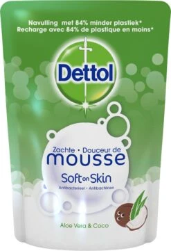 Dettol - Magic Foam - Navulling Aloë Vera - 12 X 200 Ml -Verzorgingsproducten 821x1200