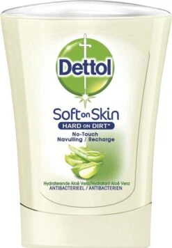 Dettol - Handzeep - No Touch Navulling - Aloe Vera - 250ml X8 -Verzorgingsproducten 833x1200