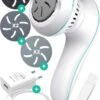 Forgoods Elektrische Eelt Verwijderaar Met Stofzuigsysteem - Eeltverwijderaar - USB Oplaadbaar - Krachtigste Motor Op De Markt - IPX7 Waterbestendig - Voetvijl - Inclusief Adapter - Extra 2 Sets Vijlschijven - Model 2023 -Verzorgingsproducten 834x1200