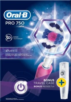 Oral B Oral-B PRO 750 - 3DWhite - Elektrische Tandenborstel - Inclusief Reisetui -Verzorgingsproducten 835x1200 2