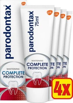 Parodontax Complete Protection Whitening - Tandpasta - Tegen Bloedend Tandvlees - 4x75 Ml -Verzorgingsproducten 846x1200 1