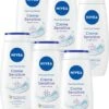 NIVEA Douche Crème Sensitive - 250 Ml - Douchecrème - 6 St - Voordeelverpakking -Verzorgingsproducten 846x1200