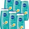 NIVEA Frangipani & Oil Douchegel - 6 X 250 Ml - Voordeelverpakking -Verzorgingsproducten 852x1200