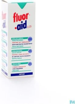 Fluor Aid 0.05 Mondwater - 500 Ml 11 Fluor Aid 0.05 Mondwater - 500 Ml -Verzorgingsproducten 875x1200