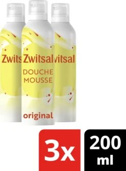 Zwitsal Voor Jou Douche Mousse Met De Milde En Zachte Geur Van Zwitsal Original Milde Reiniging Voor Een Zachte Huid 3 X 200 Ml -Verzorgingsproducten 882x1200