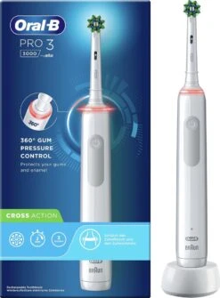 Oral B Oral-B Pro 3 3000 - Wit - Elektrische Tandenborstel - Ontworpen Door Braun - 1 Handvat En 1 Opzetborstel -Verzorgingsproducten 886x1200 4