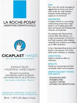 La Roche-Posay Cicaplast Handcrème - 50ml - Beschadigde Huid -Verzorgingsproducten 897x1200 1