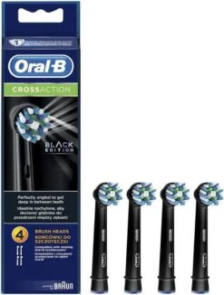 Oral B Oral-B CrossAction Zwart Opzetborstels - 4 Stuks -Verzorgingsproducten 910x1200 2