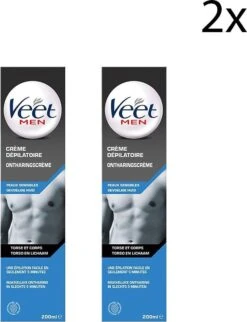 Veet - Men - Ontharingscrème - Gevoelige Huid - 2 X 200 Ml -Verzorgingsproducten 921x1200 1