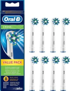 Oral B Oral-B Cross Action EB50 - 8 Stuks Voordeelverpakking -opzetborstels -Verzorgingsproducten 929x1200 1