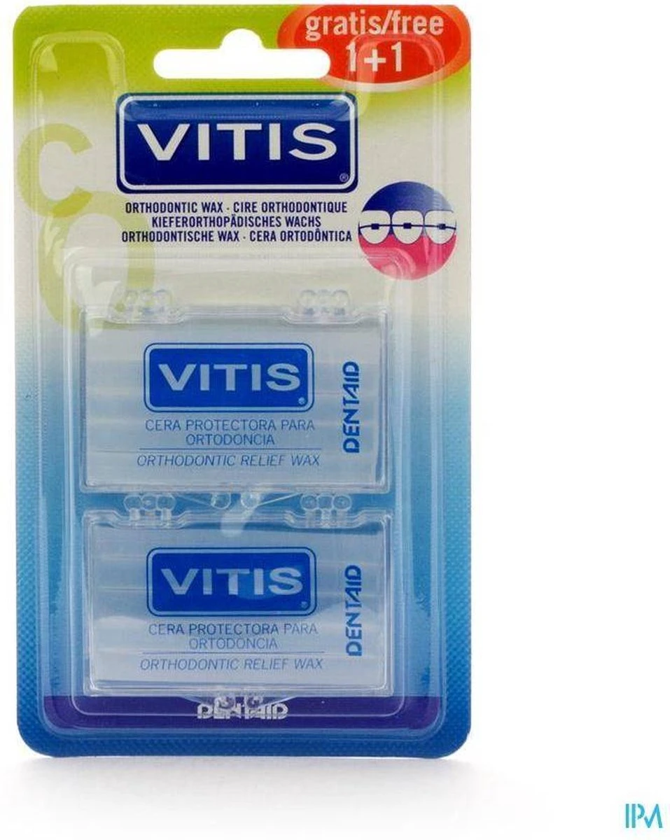 Vitis Orthodontic Wax 2 Stuks 11 Vitis Orthodontic Wax 2 Stuks - Afbeelding 9