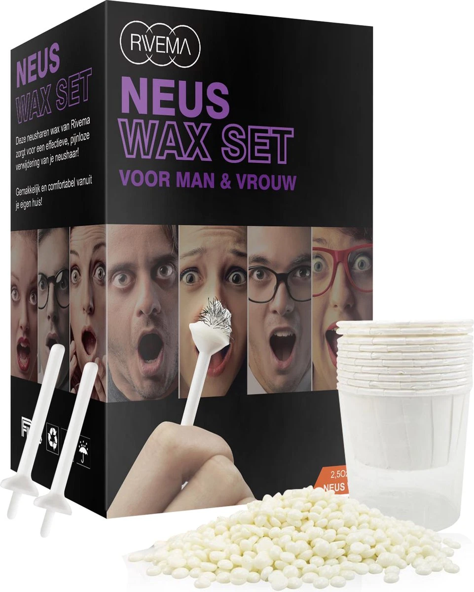 Rivema Luxe Wax Ontharing Set – Neus Ontharing – Wax Beans – Ontharingswax – Ontharen – 7 Maanden Haarvrij 3 Rivema Luxe Wax Ontharing Set – Neus Ontharing – Wax Beans – Ontharingswax – Ontharen – 7 Maanden Haarvrij
