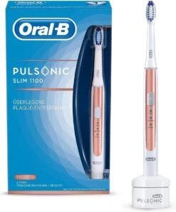 Oral B Pulsonic Slim 1100 Elektrische Tandenborstel Wit/Rosé 21 Oral B Pulsonic Slim 1100 Elektrische Tandenborstel Wit/Rosé -Verzorgingsproducten 997x1200 2